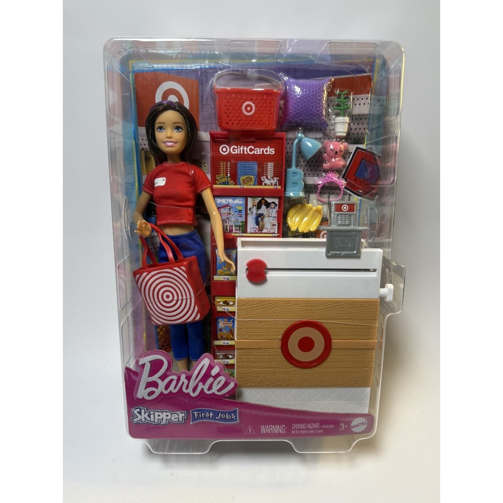 Barbie Skipper First Jobs Target Store Doll Playset Mattel New Toy